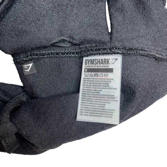 Gymshark True Texture Bralette Black Medium - Picture 5 of 5